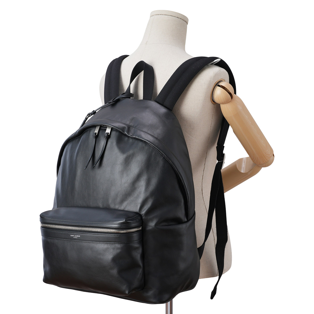 YVES SAINT LAURENT(USED)생로랑 씨티 레더 백팩